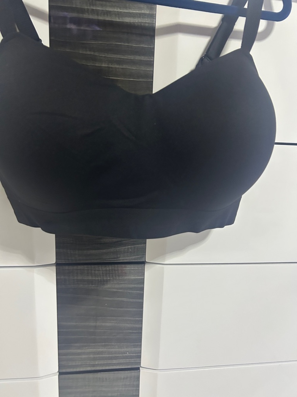 Wireless Black Seamless Bralette - Smooth Support